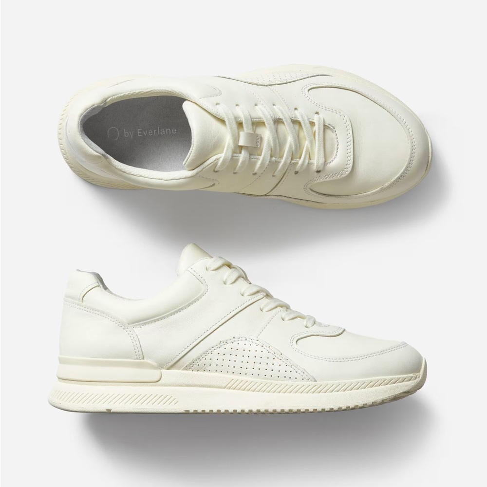 Everlane off-white The Trainer sneaker size 8